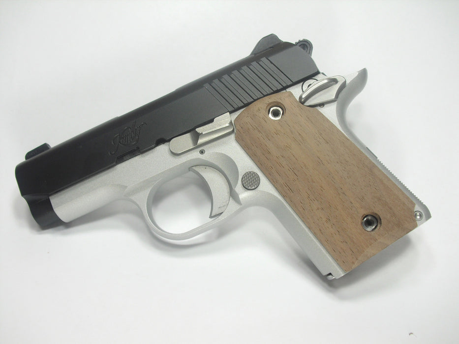 Unfinished Walnut Kimber Micro 9 Grips