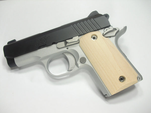 Unfinished Maple Kimber Micro 9 Grips