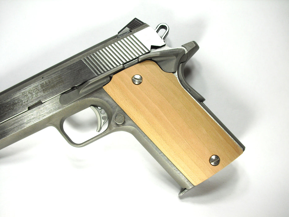 Unfinished Cherry Compact Coonan .357 Grips