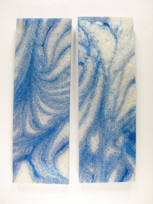 White & Blue Pearl Scale Sets