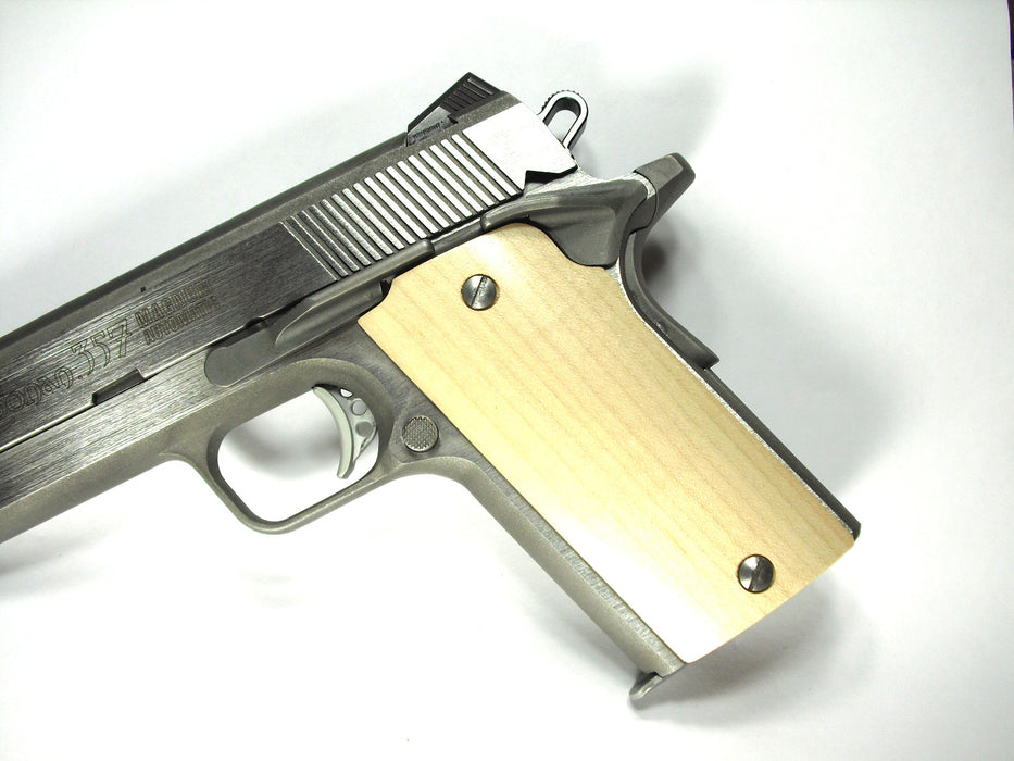 Finished Maple Compact Coonan .357 Grips X