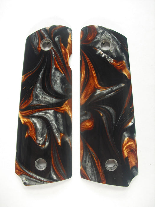 Black Billon Pearl 1911 Grips (Full Size)