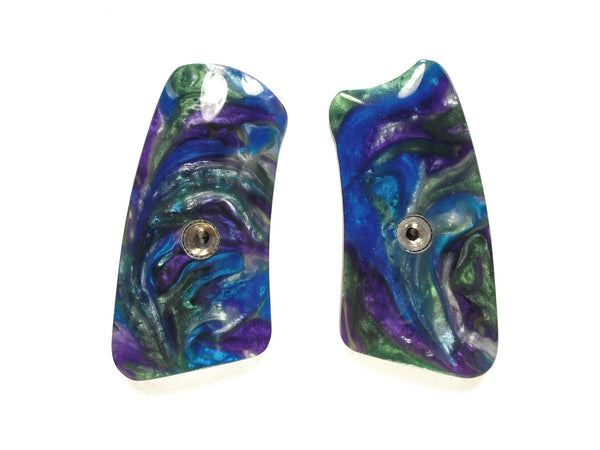 --Abalone Pearl Ruger Sp101 Grip Inserts