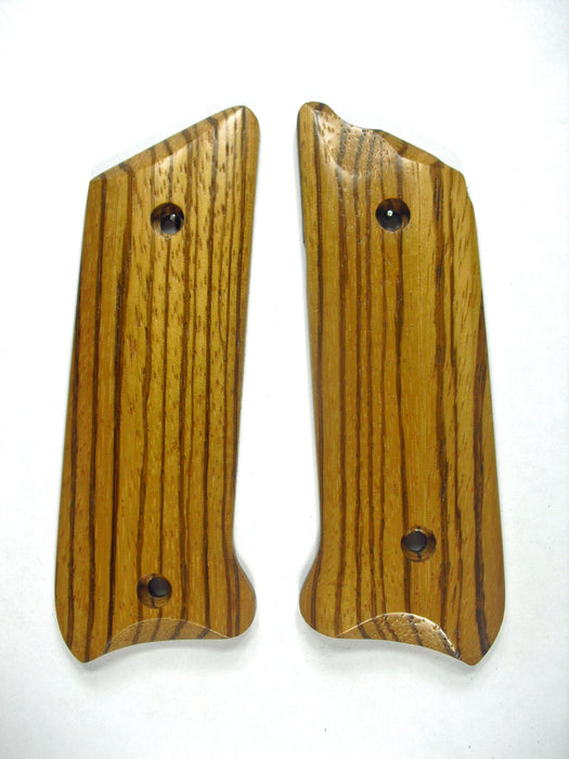 Finished Zebrawood Ruger Mark II/III Grips X