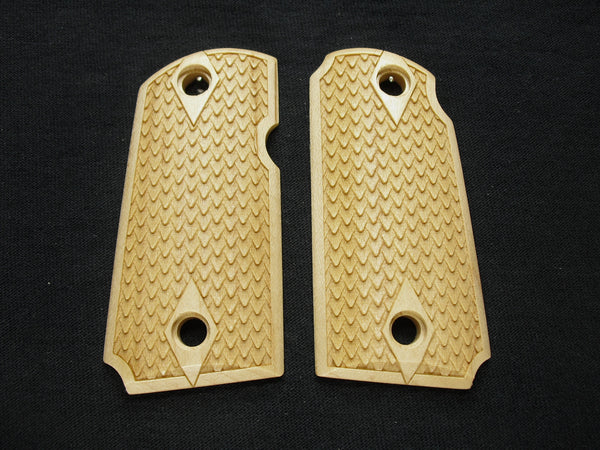Maple Dragon Scale Kimber Micro 9 Grips