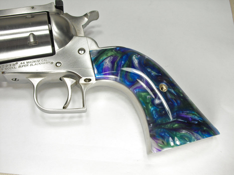Abalone Pearl Ruger Super Blackhawk Grips X