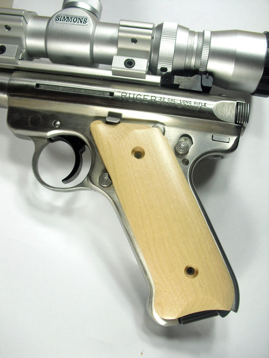Finished Maple Ruger Mark II/III Grips