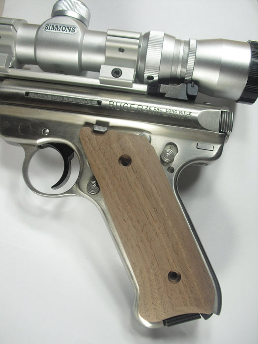 Unfinished Walnut Ruger Mark II/III Grips