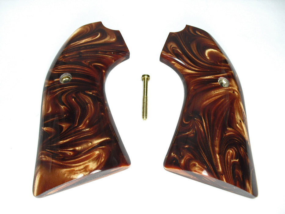 Copper Pearl Ruger Vaquero Bisley Grips X