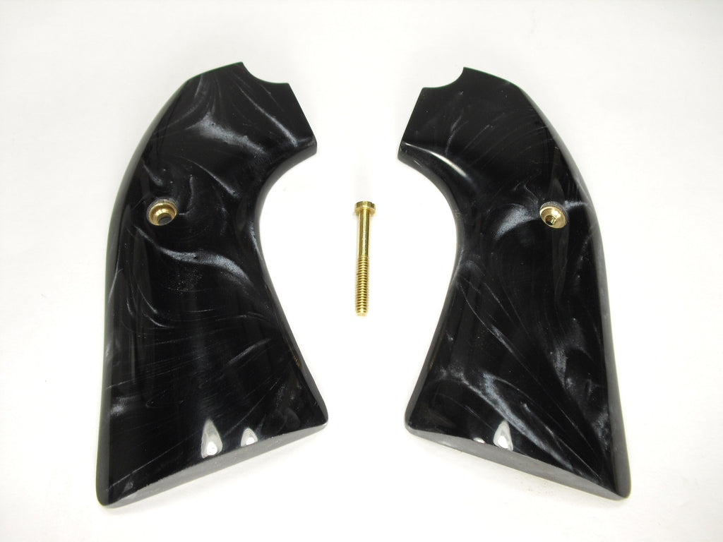 Black Pearl Ruger Vaquero Bisley Grips — LS Grips