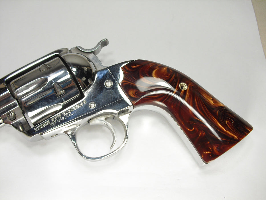 Copper Pearl Ruger Vaquero Bisley Grips X