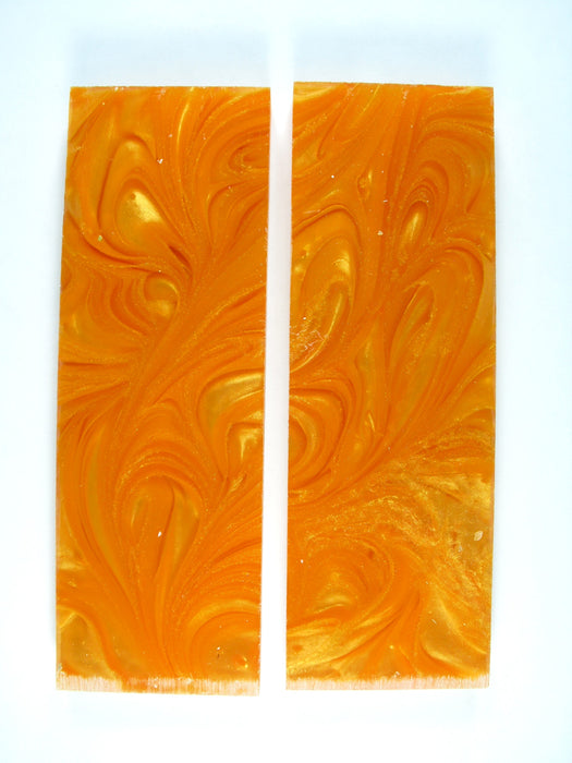 Orange & Clear Pearl Scale Sets