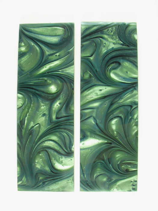 Dark Green & Clear Pearl Scale Sets