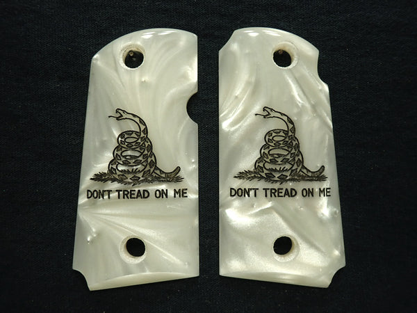 Pearl Don't Tread On Me Kimber Micro 9 Grips