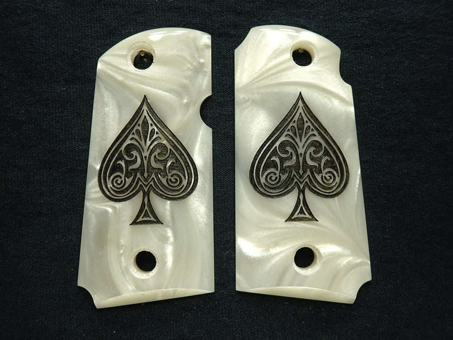 Pearl Spade Kimber Micro 9 Grips
