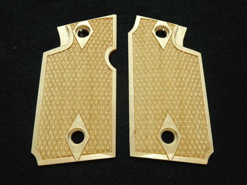 Maple Double Diamond Springfield Armory 911 9mm Grips X