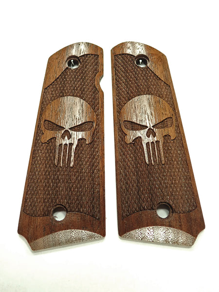 Walnut Punisher #2 1911 Grips (Full Size)