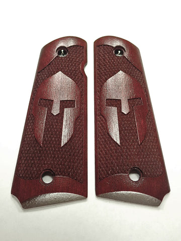 --Rosewood Spartan 1911 Grips (Full Size) #2
