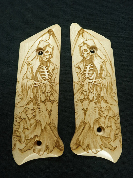 Maple Grim Reaper Ruger Mark II/III Grips X