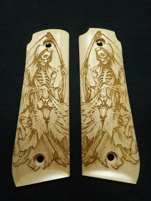 Maple Grim Reaper Ruger Mark IV 22/45 Grips X