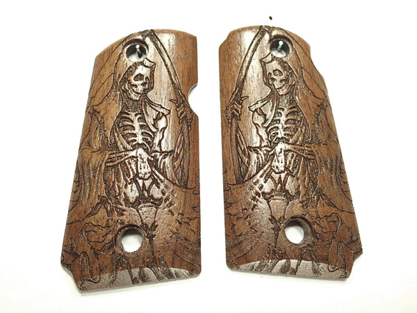 Walnut Grim Reaper Kimber Micro 9 Grips