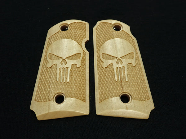 Maple Punisher #2 Kimber Micro 9 Grips