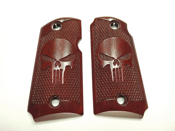 Rosewood Punisher #2 Kimber Micro 9 Grips