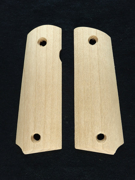 Unfinished Maple Grips Compatible/Replacement for Browning 1911-22 1911-380 Grips
