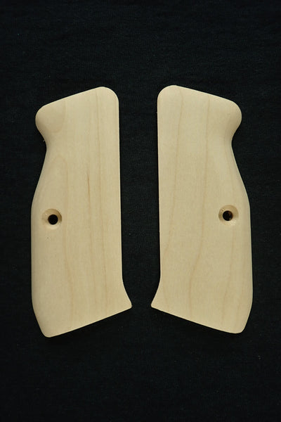 Unfinished Maple CZ-75 Grips