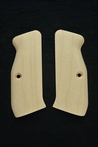Unfinished Maple CZ-75 Grips