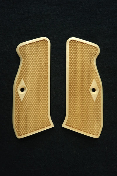 Maple Checkered CZ-75 Grips