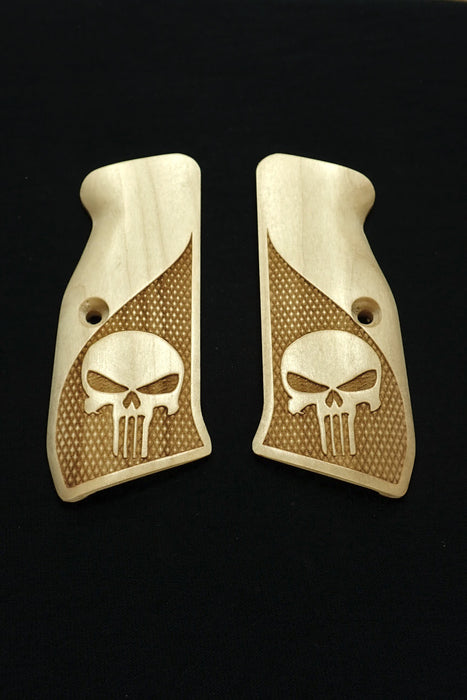 Maple Punisher #2 CZ-75 Grips X