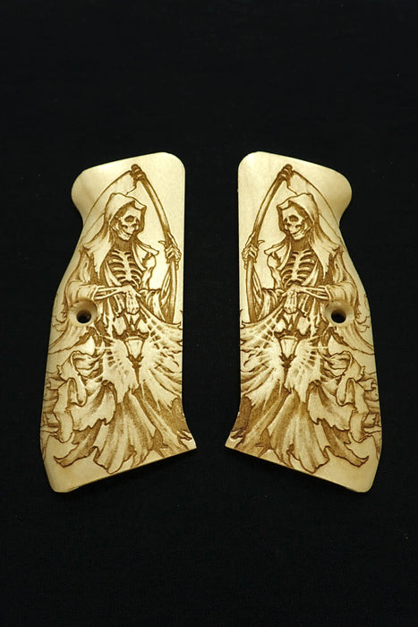 Maple Grim Reaper CZ-75 Grips