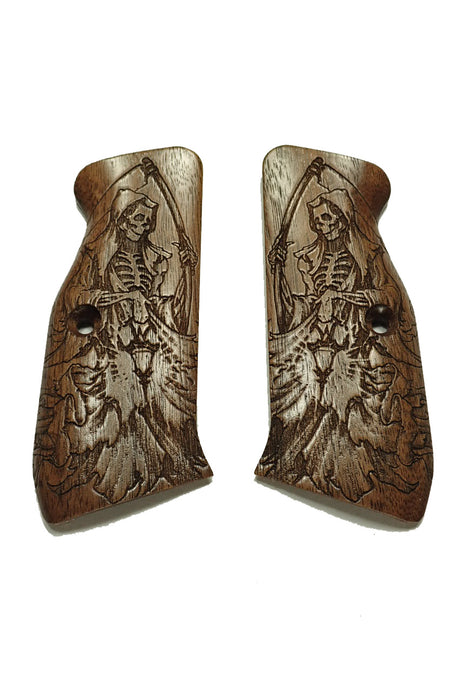 Walnut Grim Reaper CZ-75 Grips
