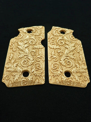 --Maple Floral Scroll Sig Sauer P938 Grips