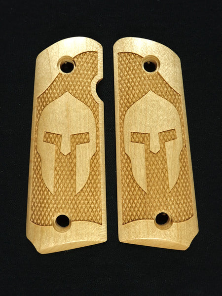 --Maple Spartan 1911 Grips (Compact)