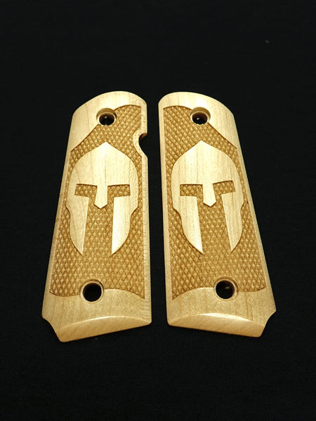 --Maple Spartan 1911 Grips (Compact)