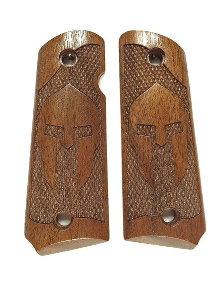 --Walnut Spartan 1911 Grips (Compact)