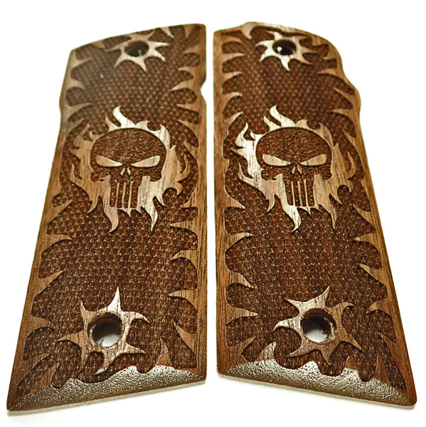 Walnut Punisher #1 Coonan .357 Grips