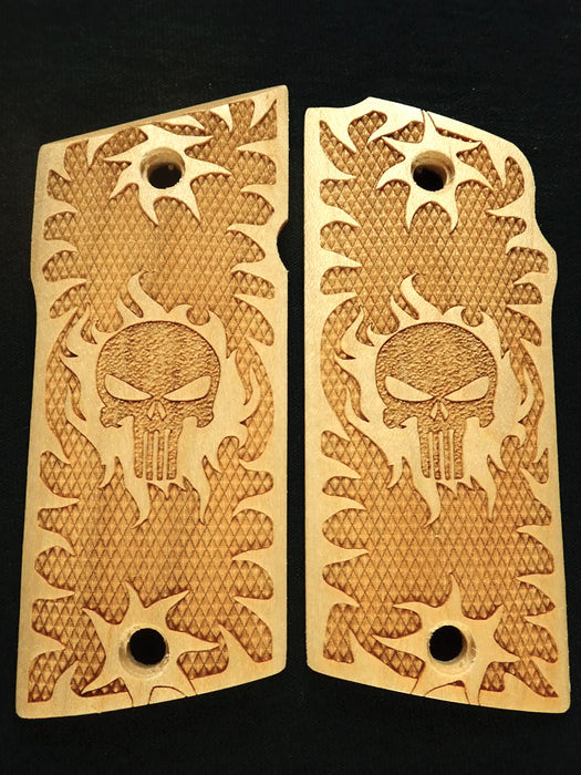 Maple Punisher #1 Compact Coonan .357 Grips
