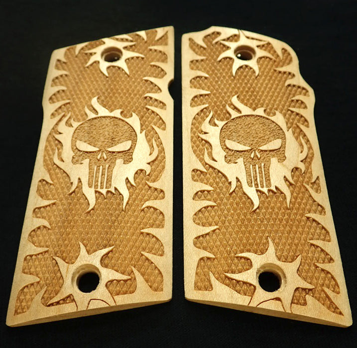 Maple Punisher #1 Compact Coonan .357 Grips
