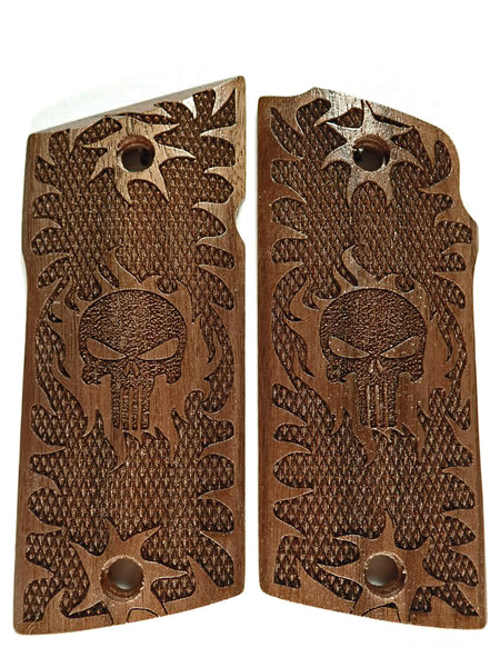 Walnut Punisher #1 Compact Coonan .357 Grips