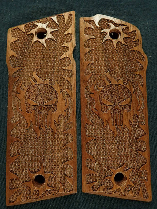 Walnut Punisher #1 Coonan .357 Grips