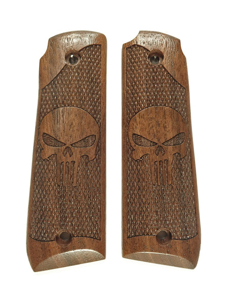 Walnut Punisher #2 Ruger Mark IV 22/45 Grips