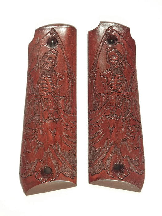 Rosewood Grim Reaper Ruger Mark IV 22/45 Grips X