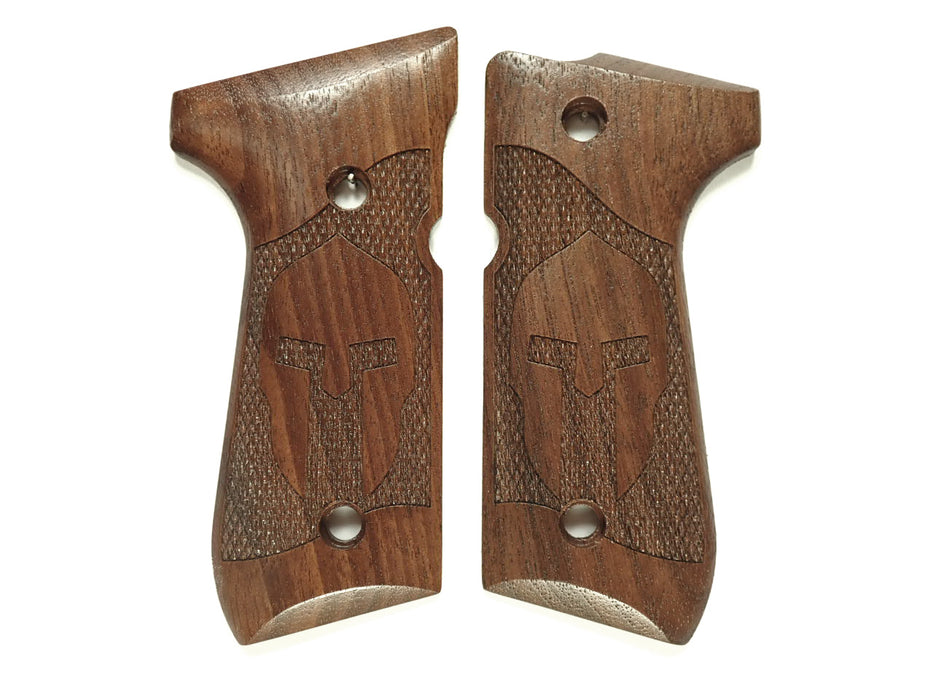Walnut Spartan Beretta 92fs Grips X