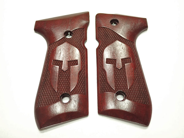 Rosewood Spartan Beretta 92fs Grips