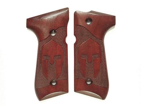 Rosewood Spartan Beretta 92fs Grips