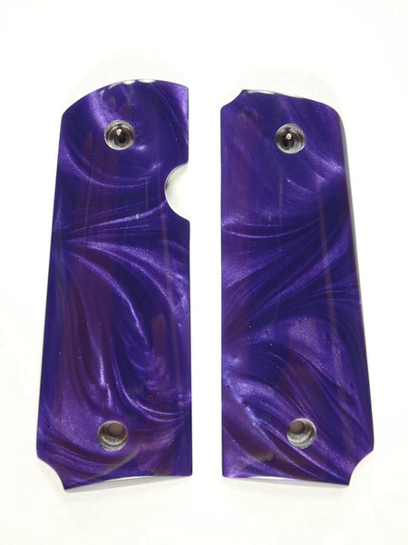 Purple Pearl Rock Island 380 1911 Grips