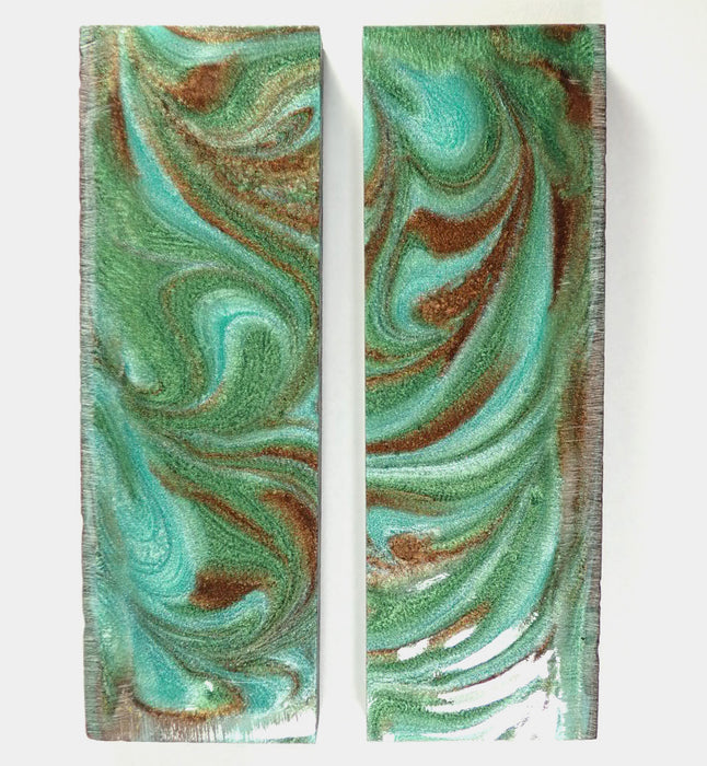Raw Turquoise Pearl Scale Sets